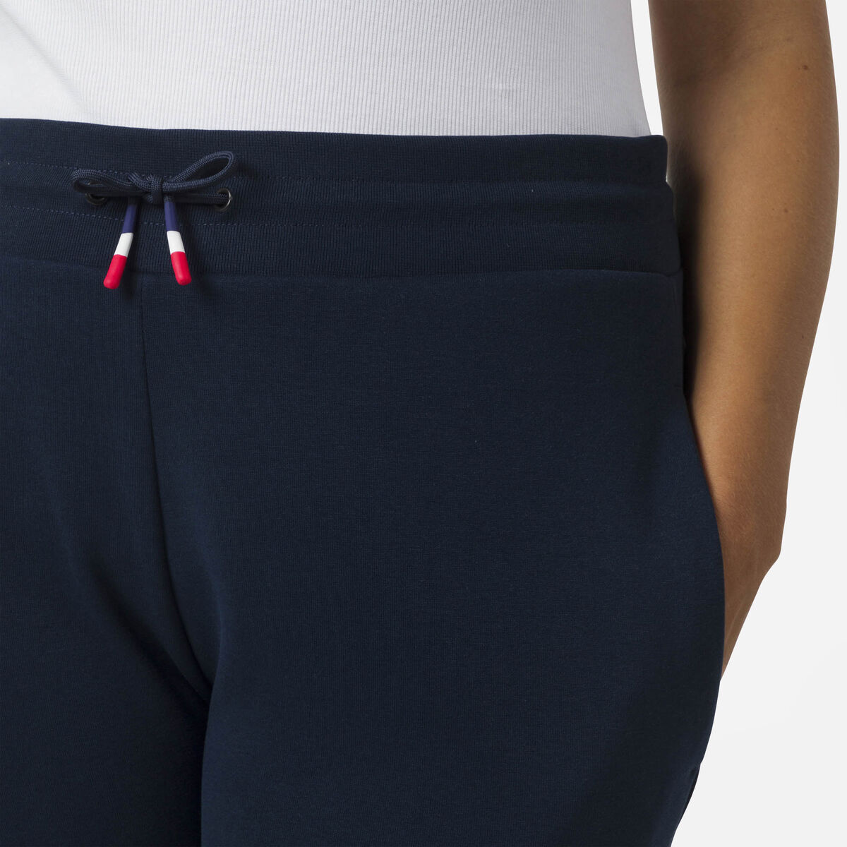 Pantalones deportivos de algodón logo para mujer