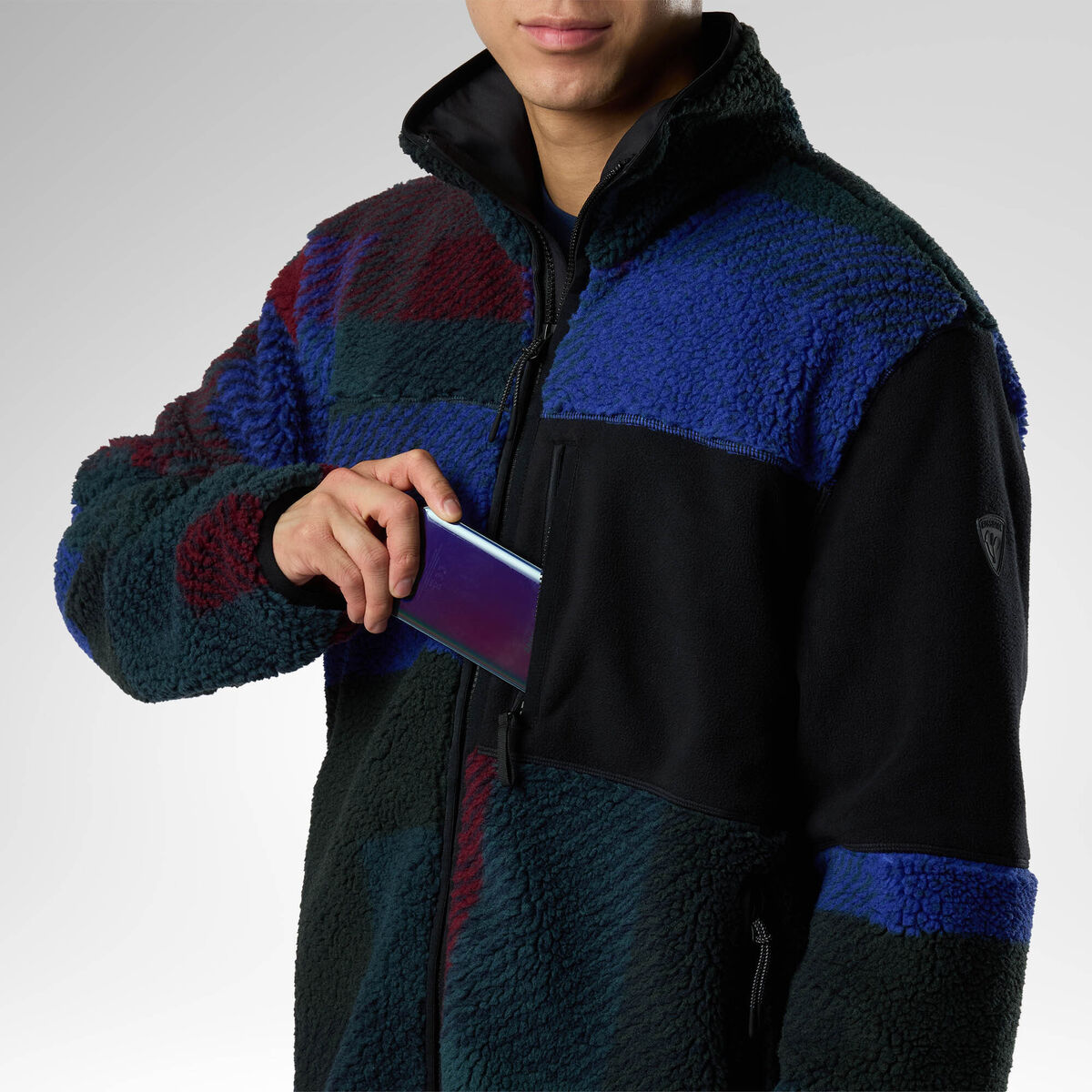 Rossignol Men's All Track Fleece Sherpa Jacket [Ldw.value.EnumValue;@6c8100c3