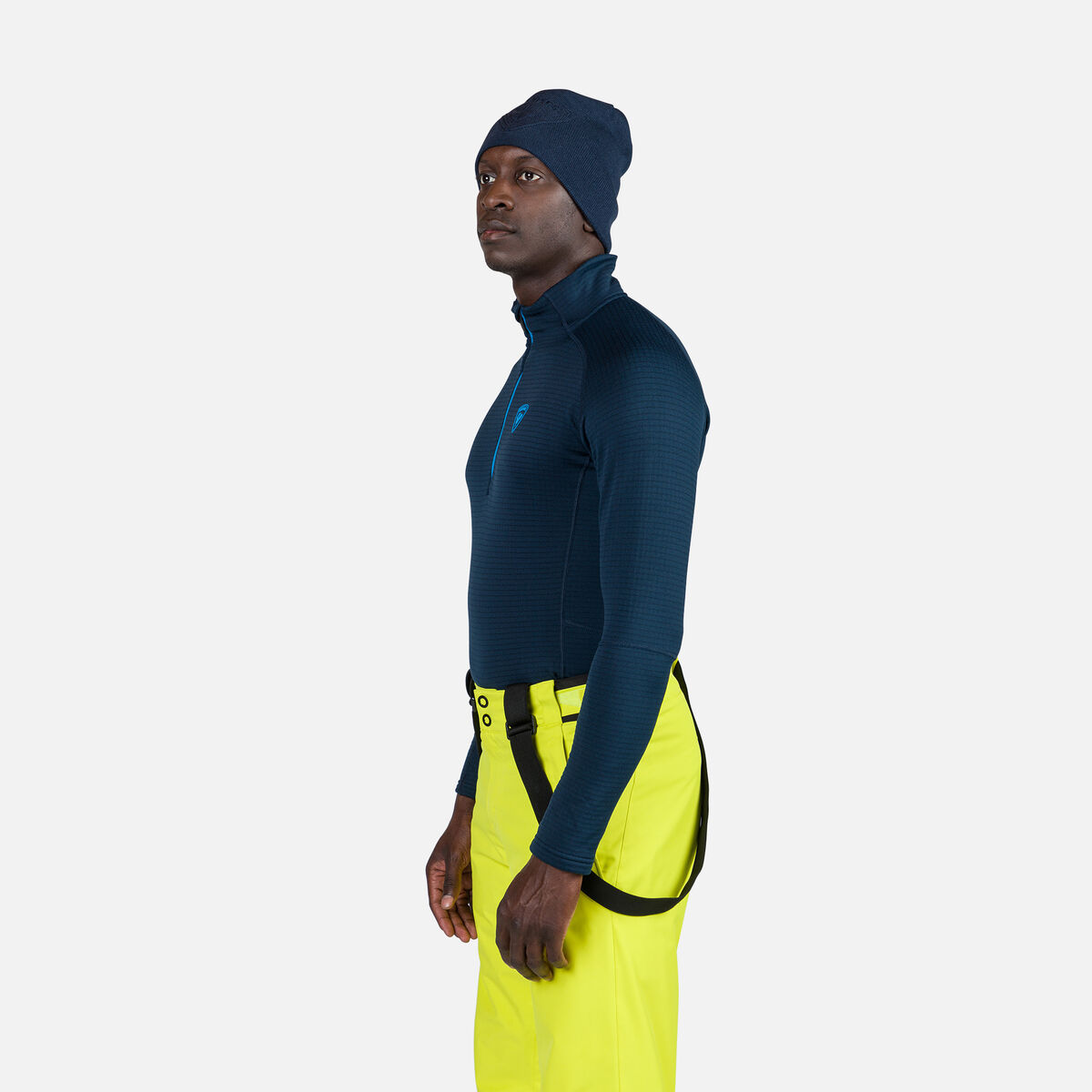 Rossignol Polaire &agrave; demi-zip homme Blackside Blue