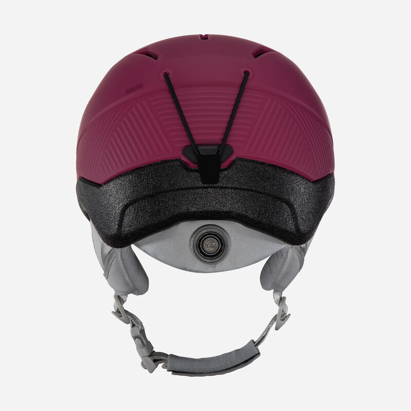 Rossignol Women's Helmet Fit Impacts Pink Purple