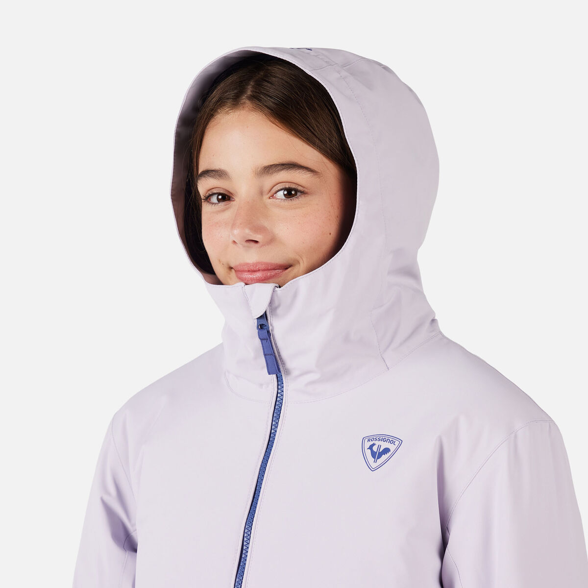 Rossignol Juniors' Strawpile Ski Jacket Pink/Purple