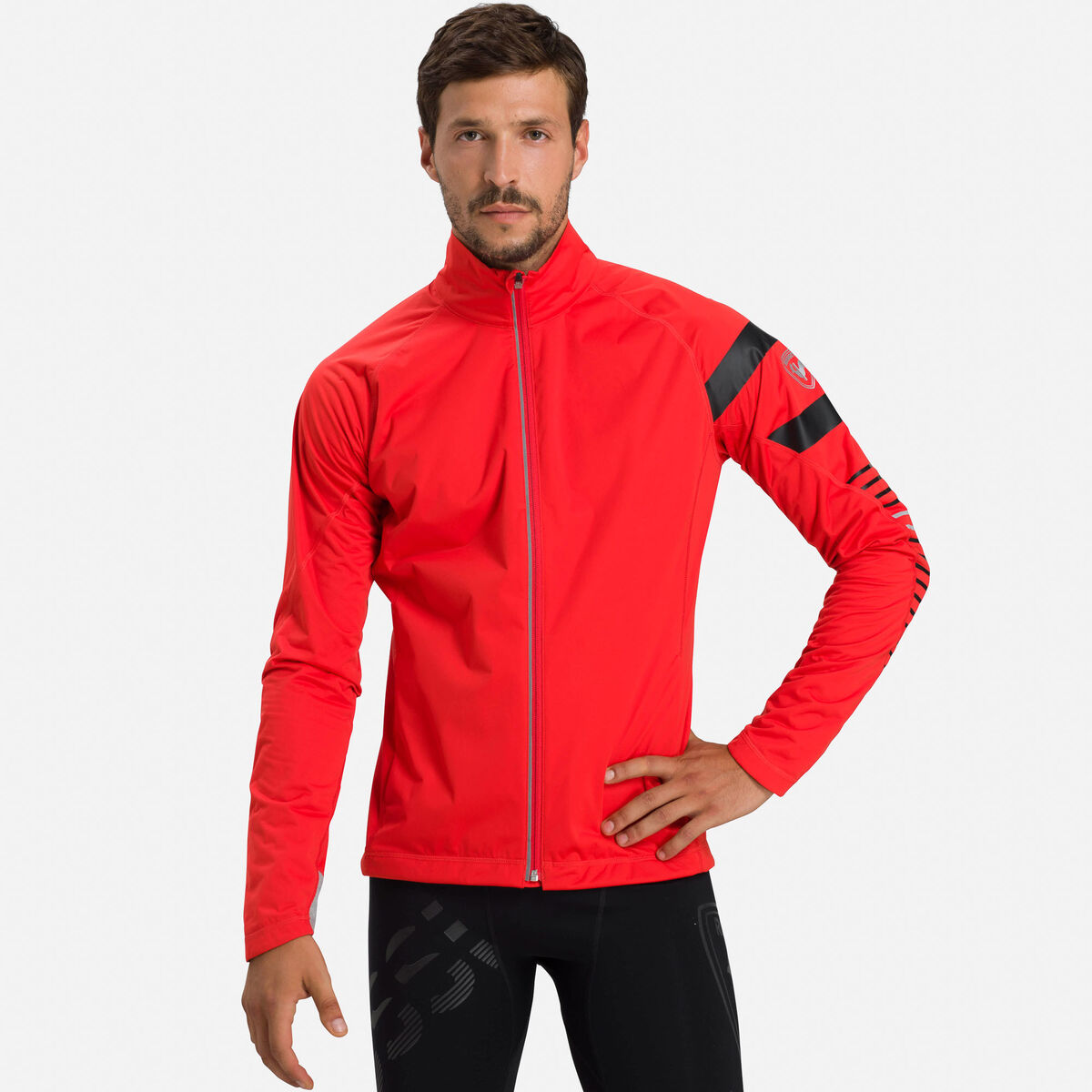 Rossignol Men's Poursuite nordic ski jacket Red