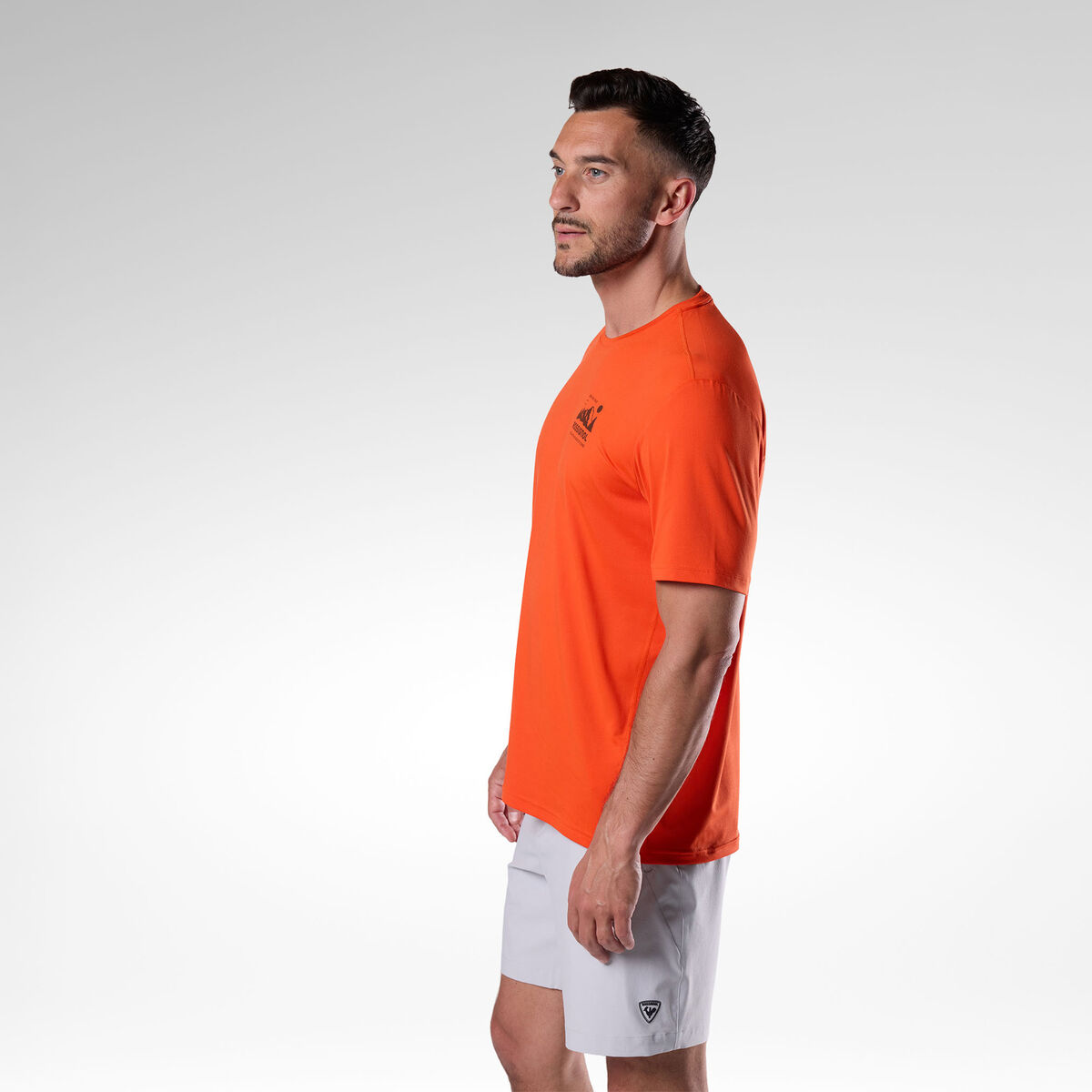 Rossignol Men's Graphic Active Tee Orange