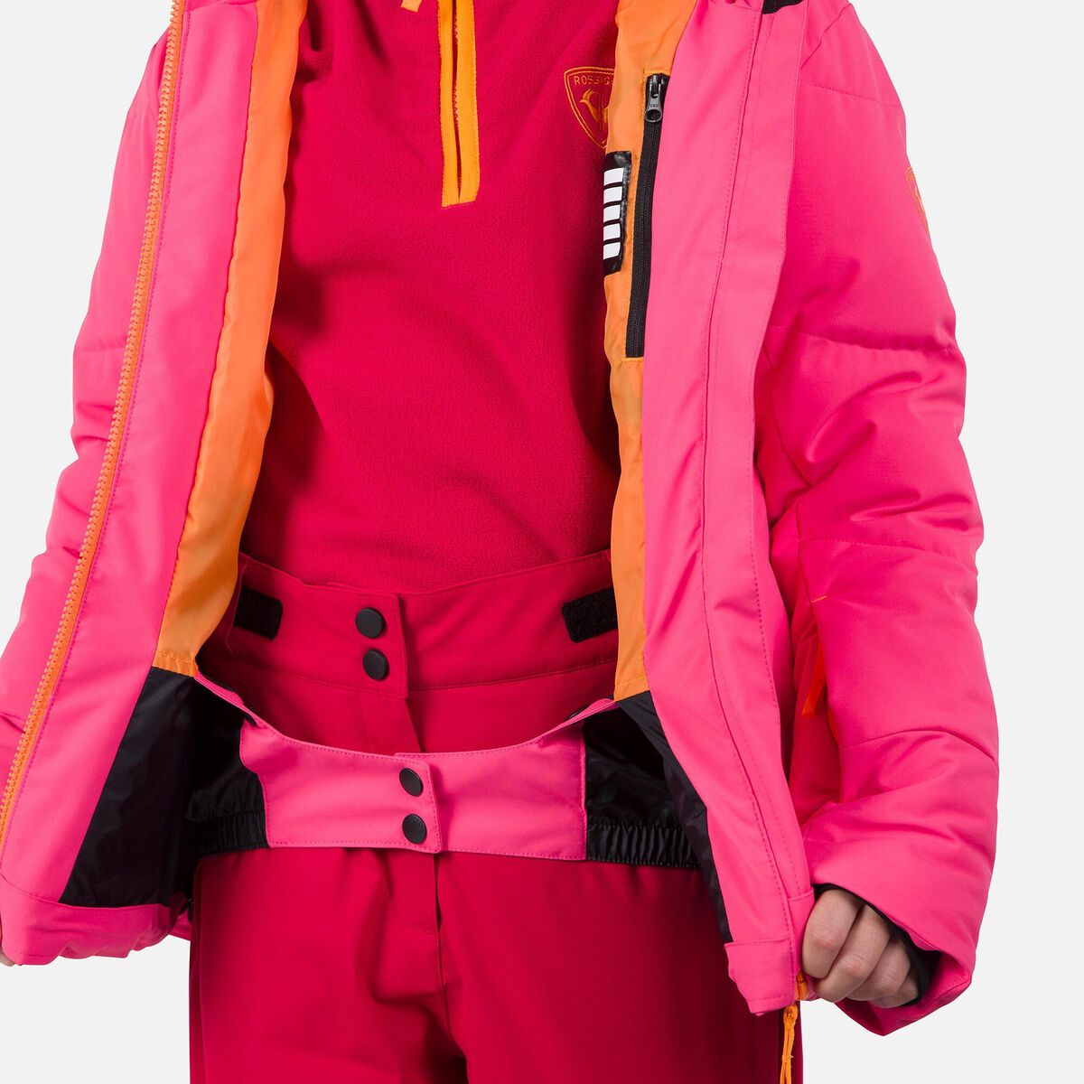 Rossignol Chaqueta de esqu&iacute; ni&ntilde;a Staci Pink/Purple