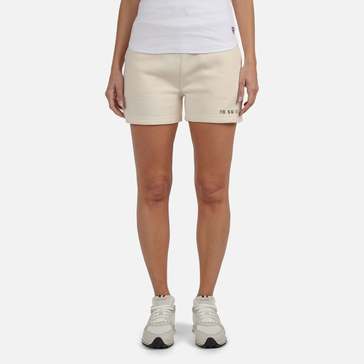 Rossignol Women's Embroidery Shorts White