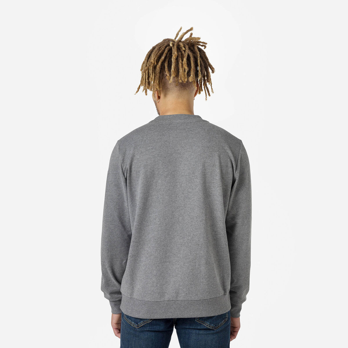 Rossignol sudadera de cuello redondo Logo para hombre Grey