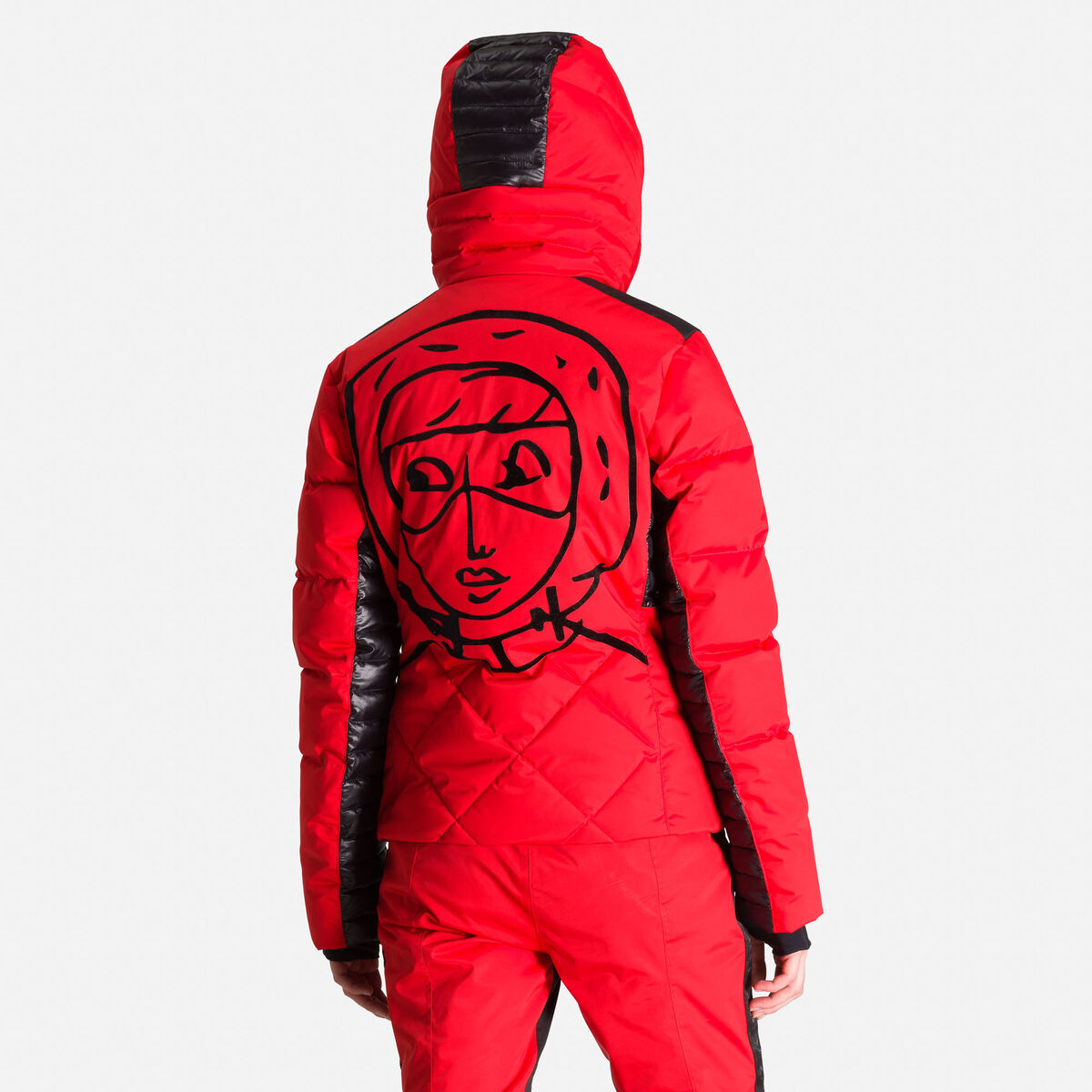 Rossignol JCC Stellar Daunenjacke f&uuml;r Damen Red