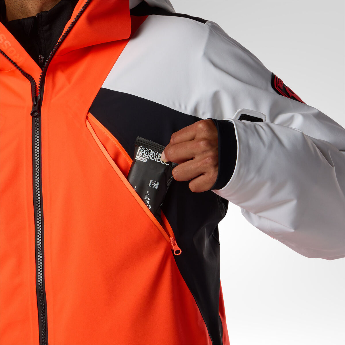 Rossignol Men's 4-Way Stretch Insulated Ski Jacket Red