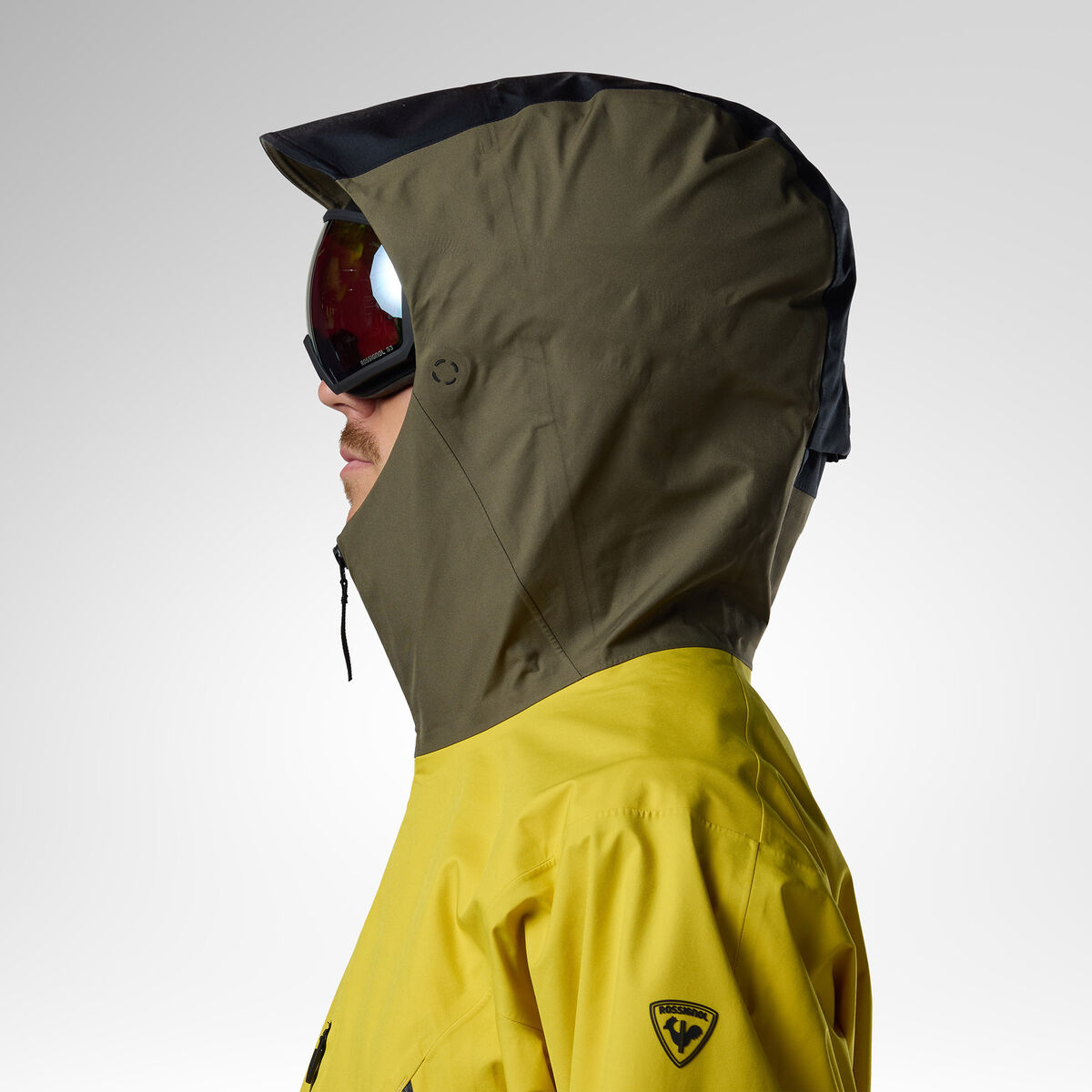 Rossignol MEN'S PROCLIVITY ATHLETE SKI JACKET Yellow