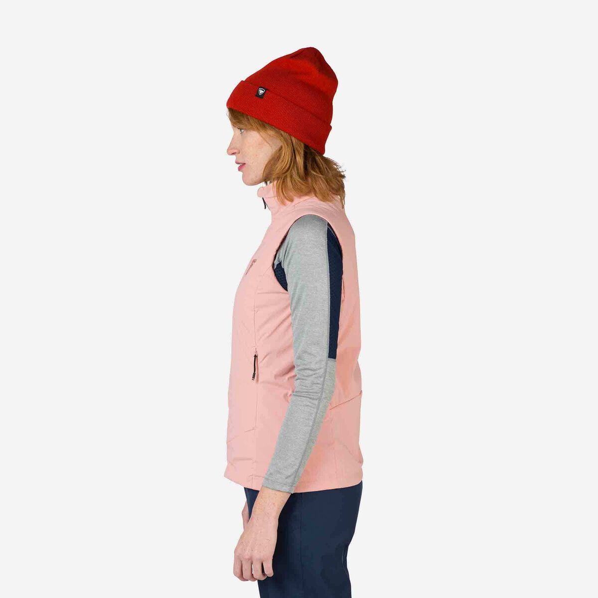 Rossignol Damen Opside Leicht Isolierte Weste Rosa-lila