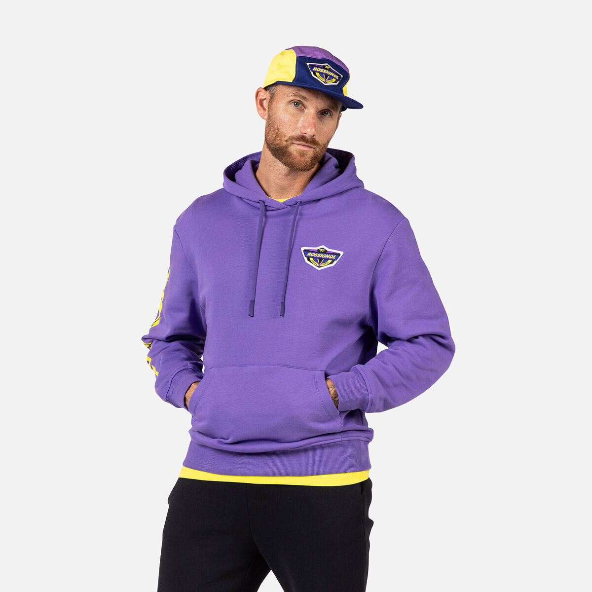 Rossignol Super Hoodie Pink/Purple