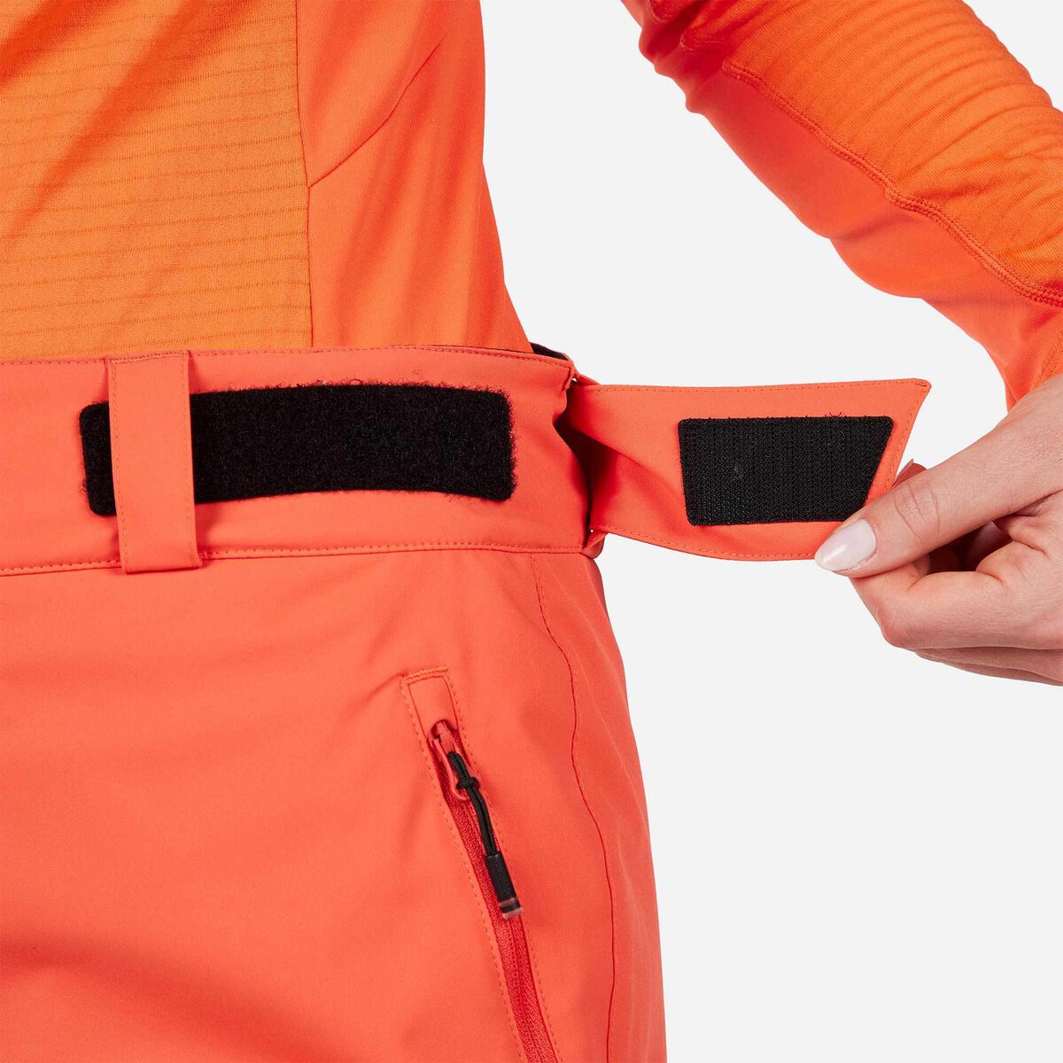 Rossignol Women's Strawpile Insulated Ski Pants Short length Orange