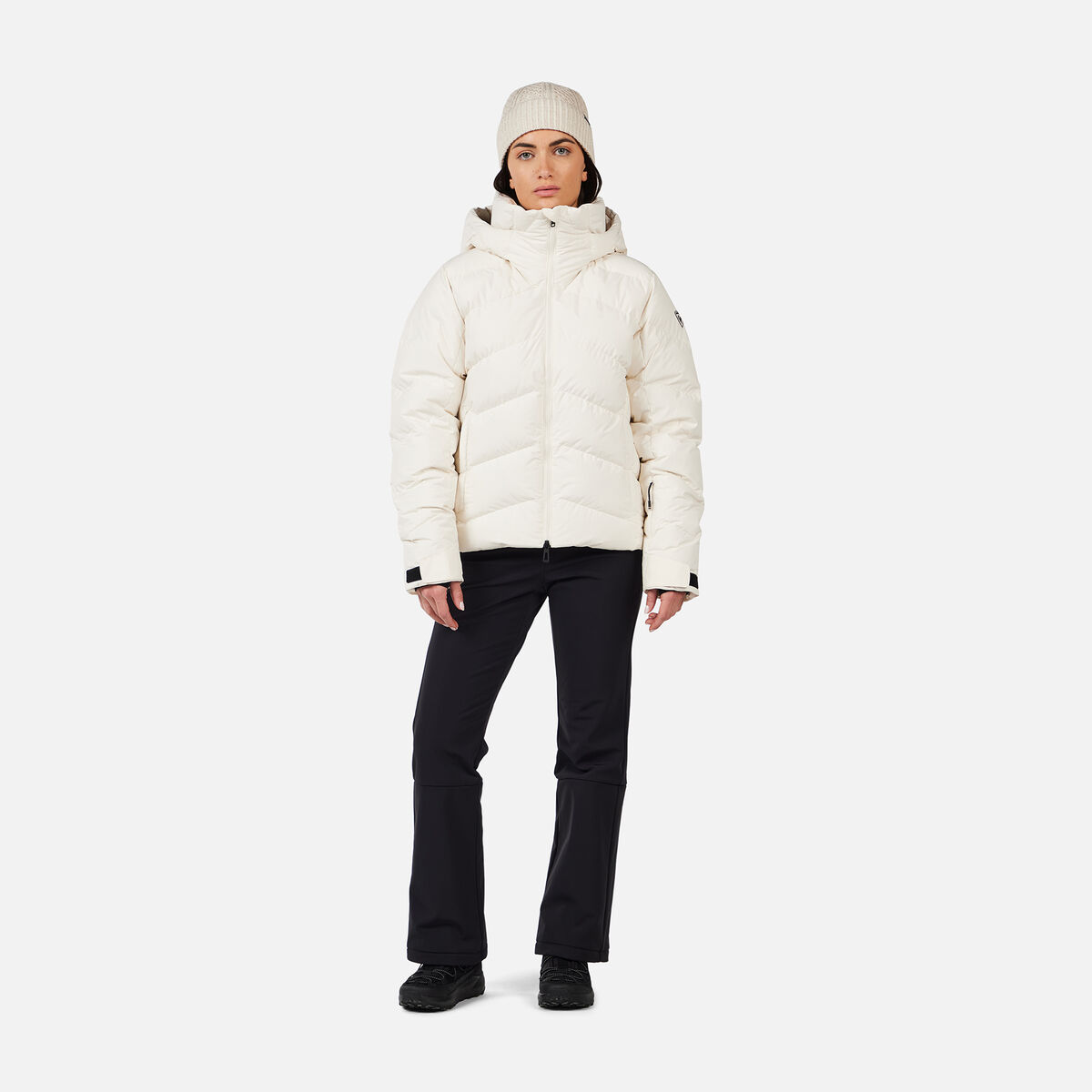 Rossignol Women's Wispile Ripstop Down Ski Jacket White