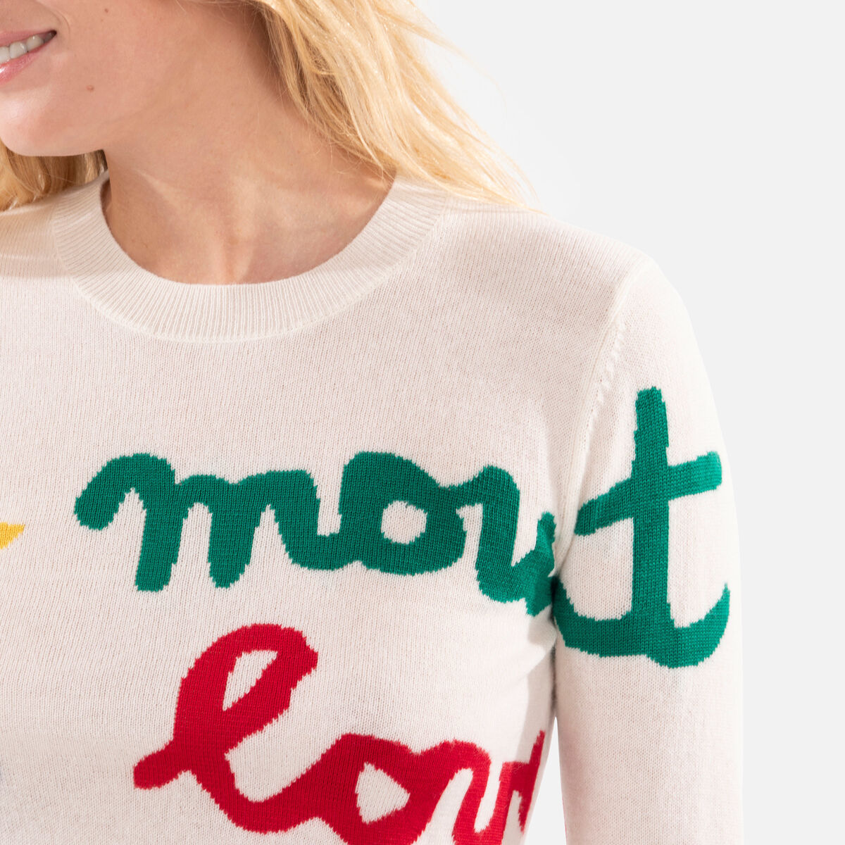 Pull à col rond Mountain of Love JCC pour femme