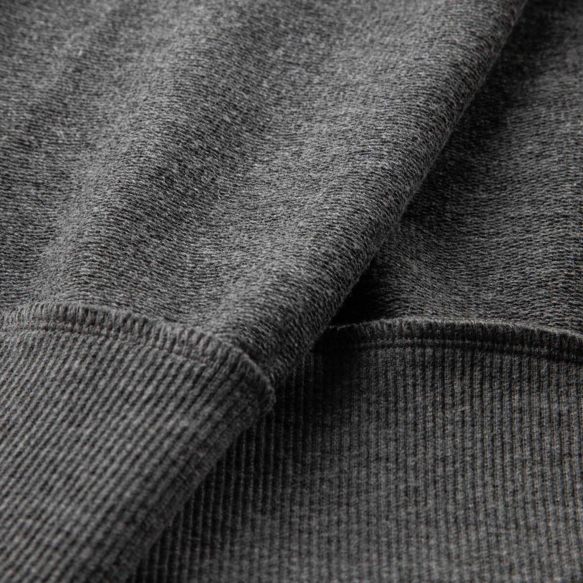 Herrensweatshirt aus Baumwolle mit Logo und durchgehendem Reißverschluss