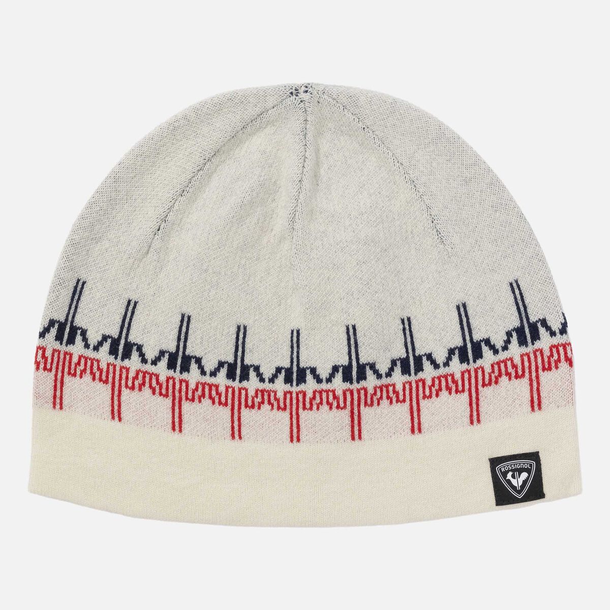 Rossignol Unisex Patterned Beanie White