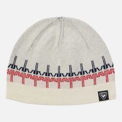 Rossignol Unisex Patterned Beanie White