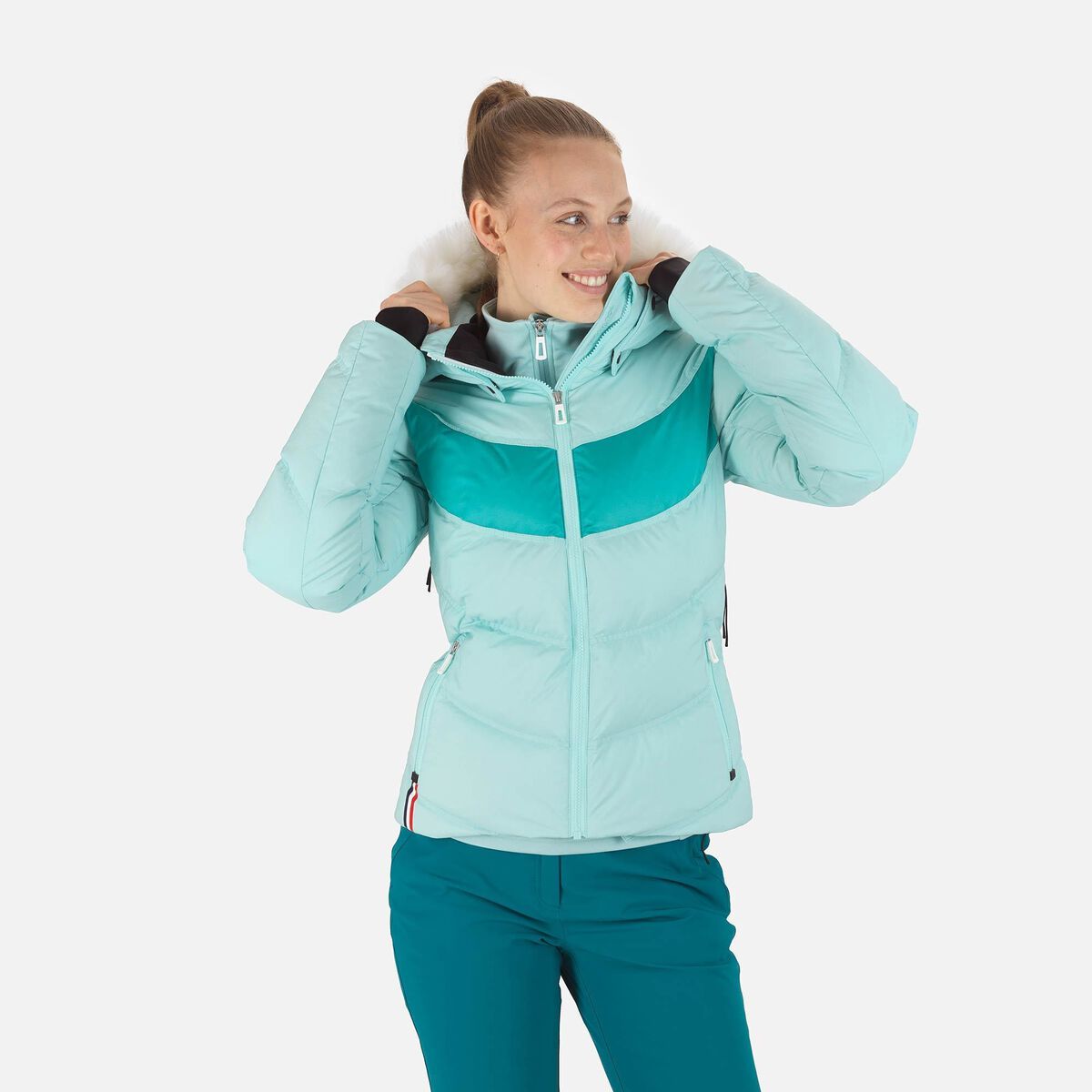 Rossignol Damendaunenskijacke Signature Blue