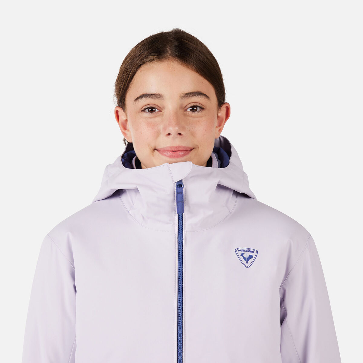 Rossignol Juniors' Strawpile Ski Jacket Pink/Purple