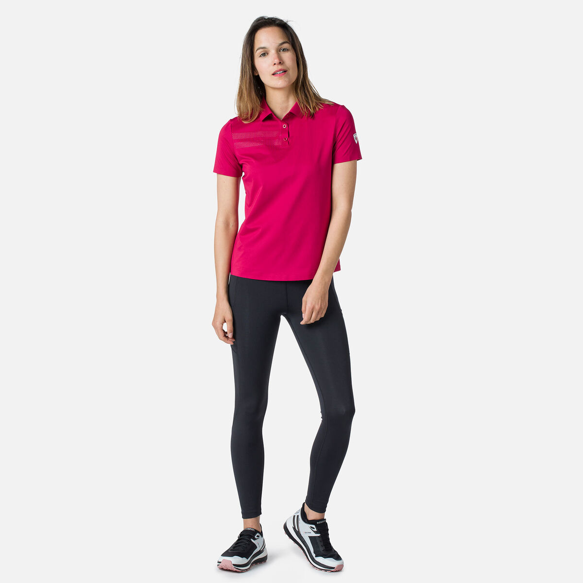 Women's lightweight breathable polo shirt, OUTLET