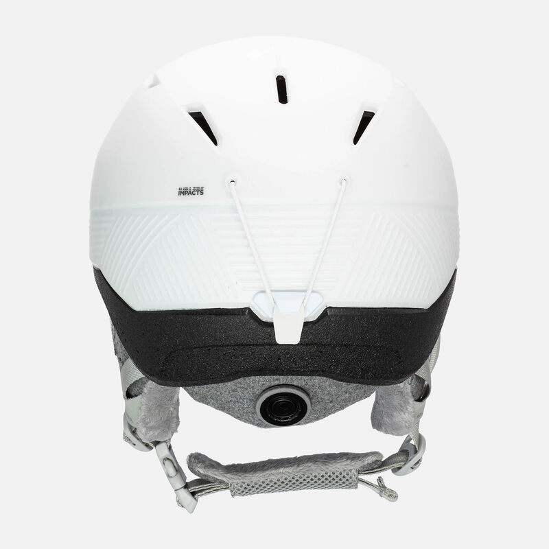 Rossignol Women's Helmet Fit Visor Impacts White