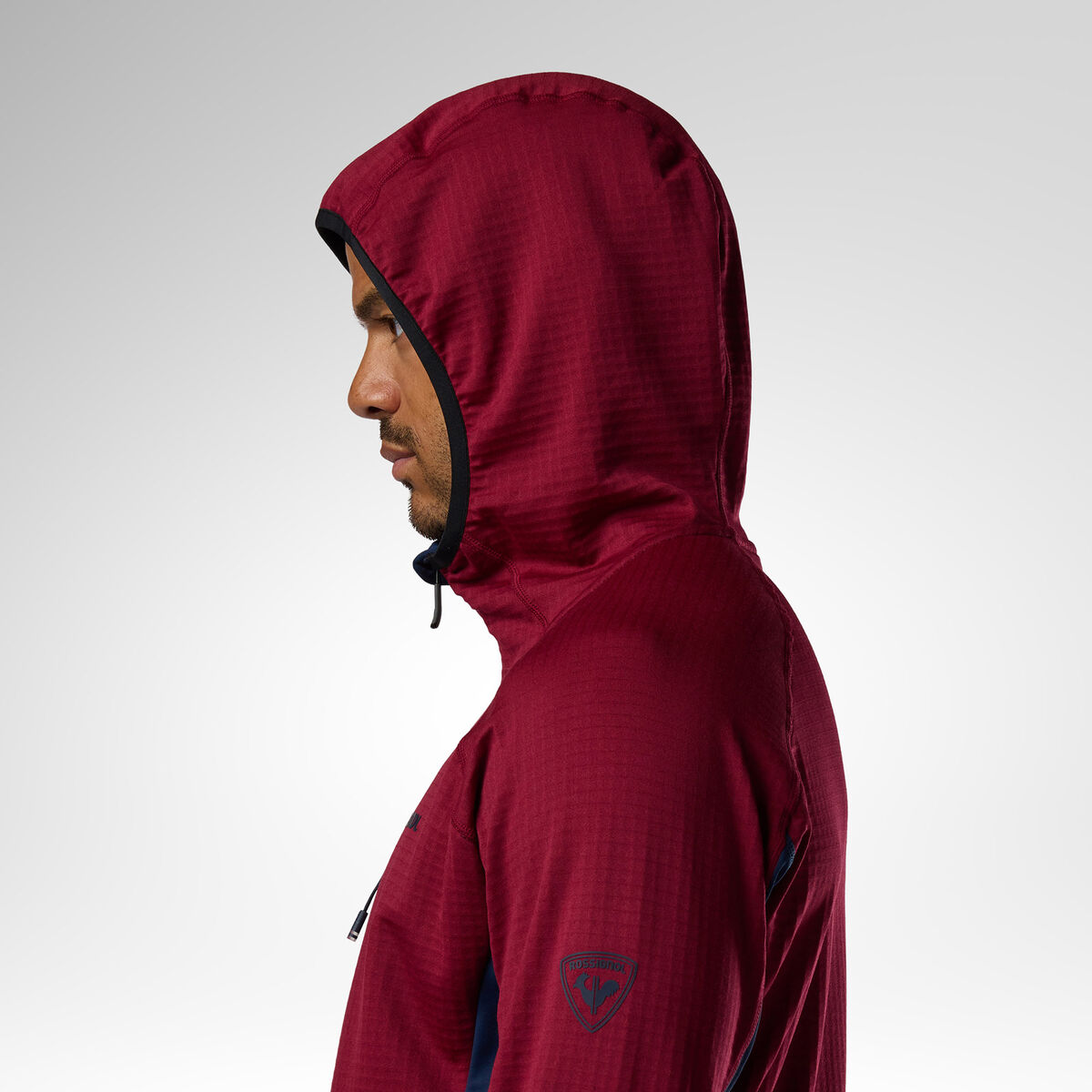 Rossignol Pile Full-zip con cappuccio Blackside Mix uomo [Ldw.value.EnumValue;@18effb15