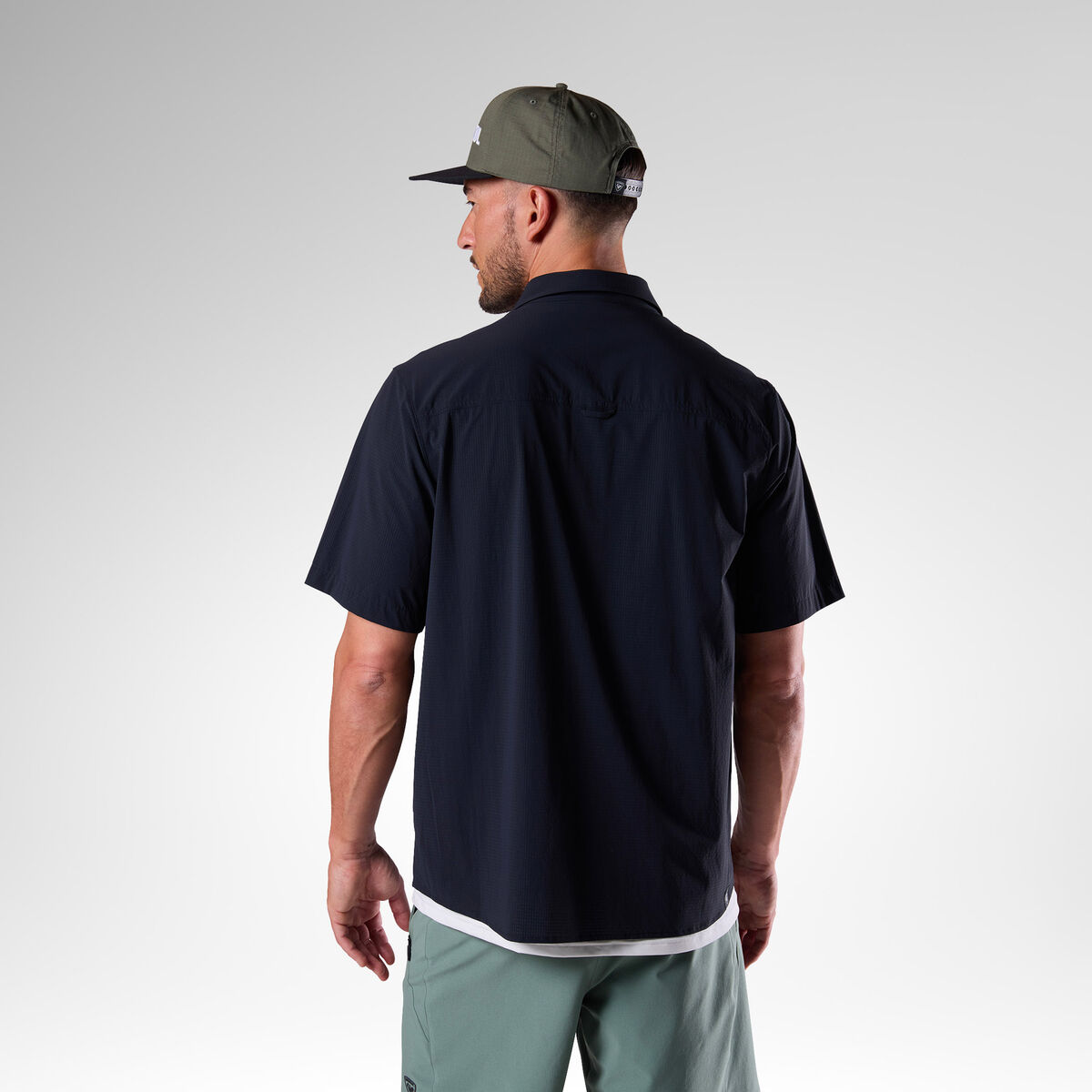 Rossignol Men's Short Sleeve Ventilation Shirt Black