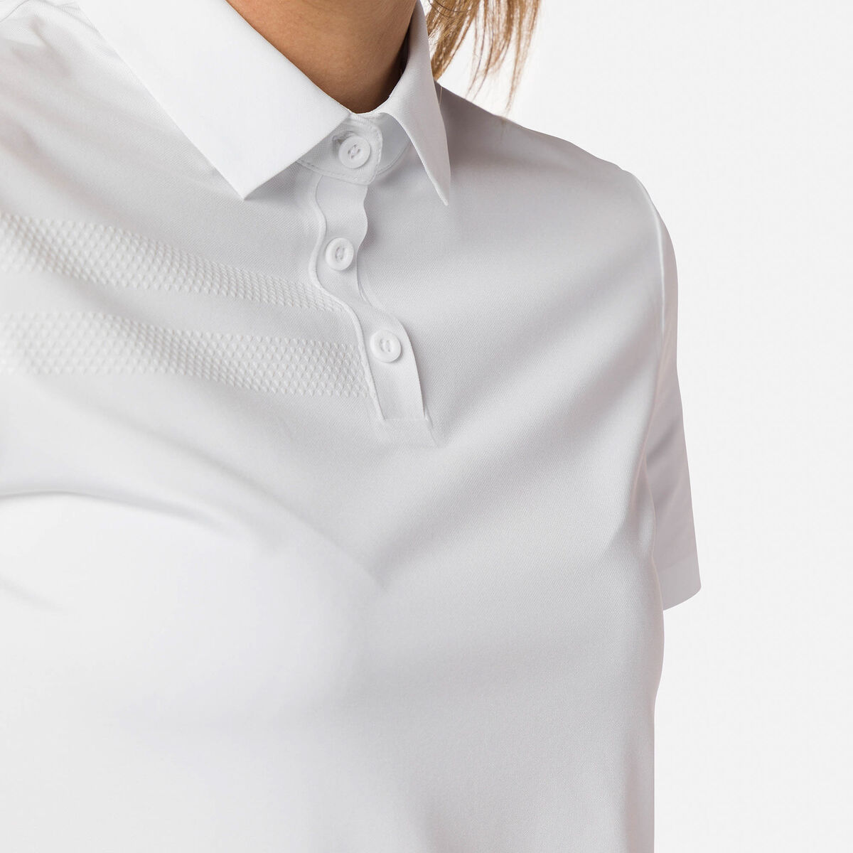 Rossignol Polo leggera traspirante da donna White