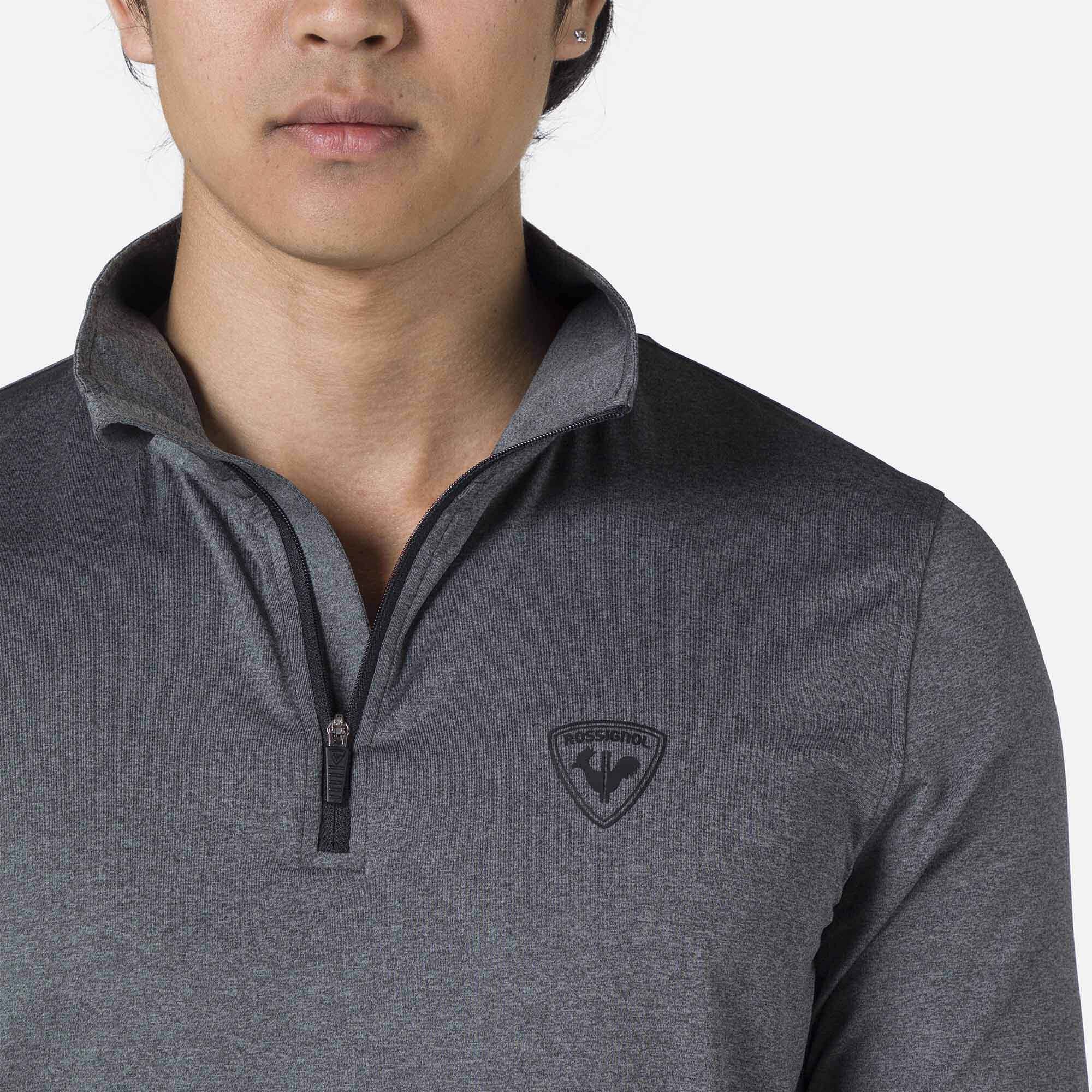 メンズ スラブ ハーフジップ アクティブ T シャツ | Rossignol