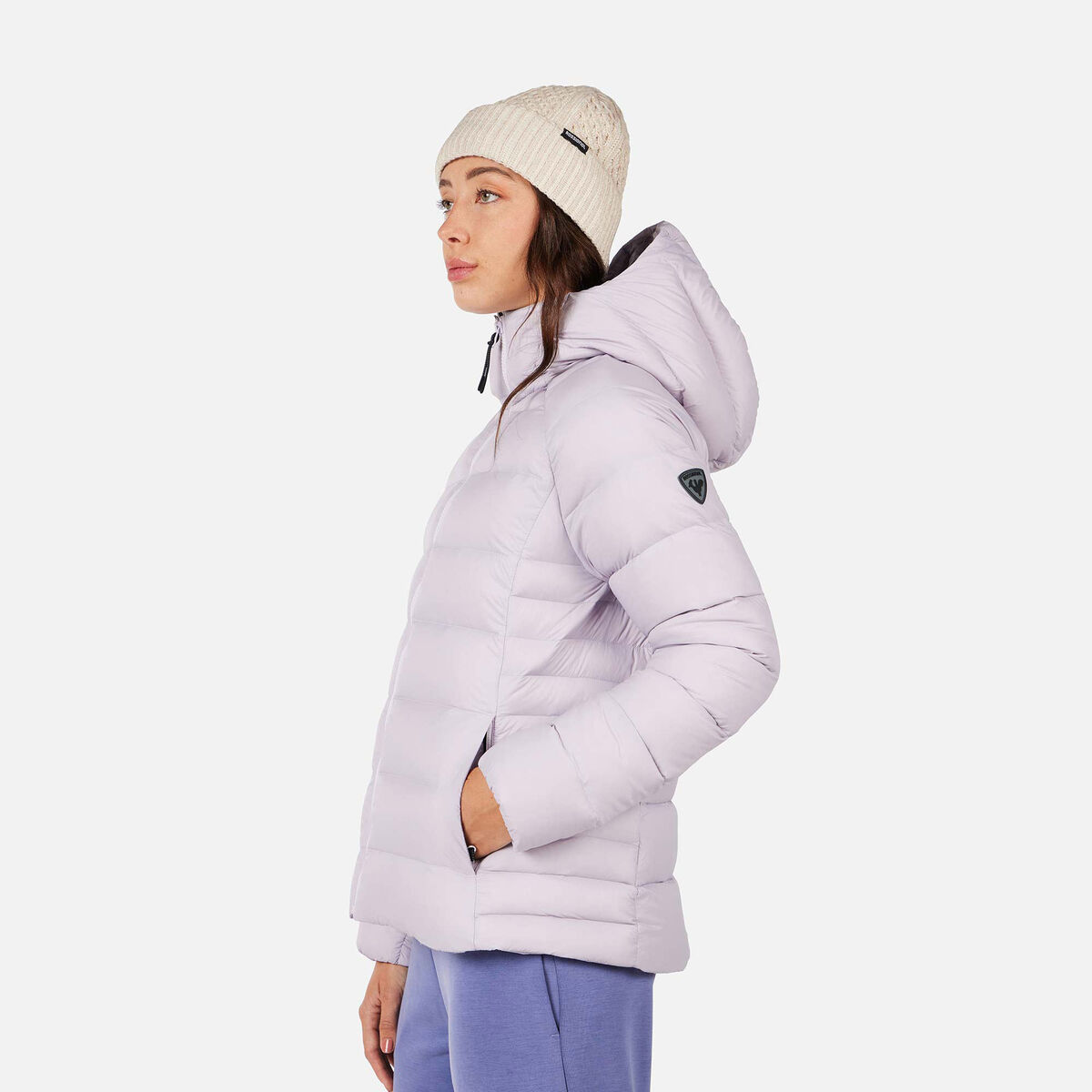 Rossignol Women's Aretu Down Jacket Pink/Purple