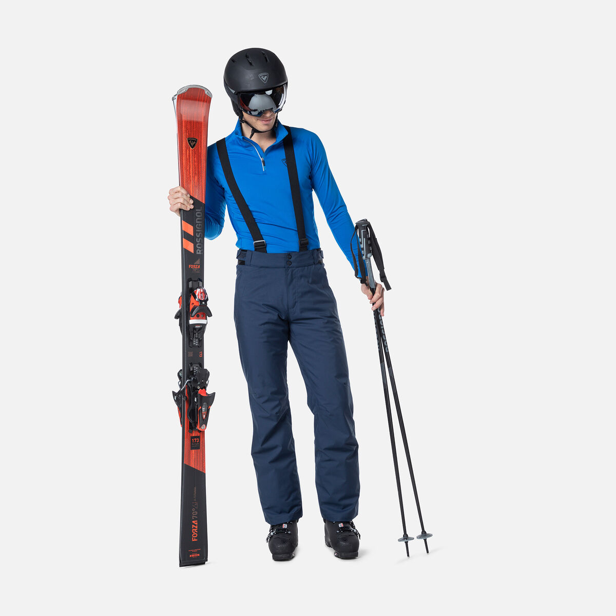 Rossignol Pantalones Da Nieve Hombre Ski- 72G (Lazuli Blue)