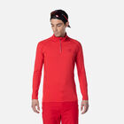 Rossignol Premi&egrave;re couche demi-zip Classique homme SPORTS RED