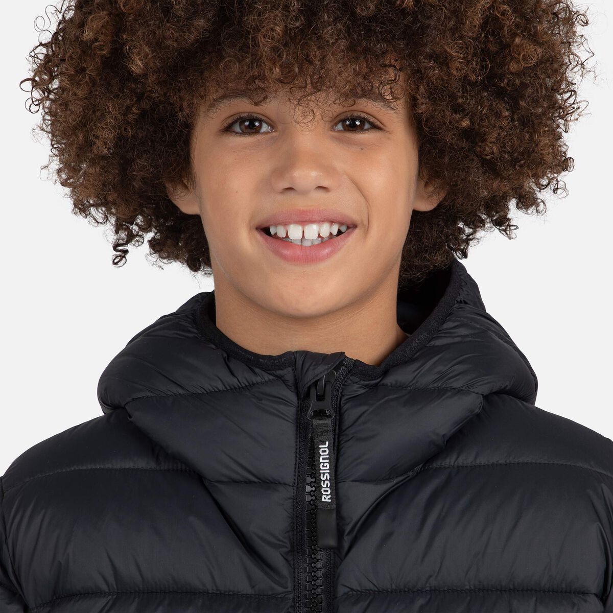 Rossignol Boys' Lightweight Quilted Jacket black