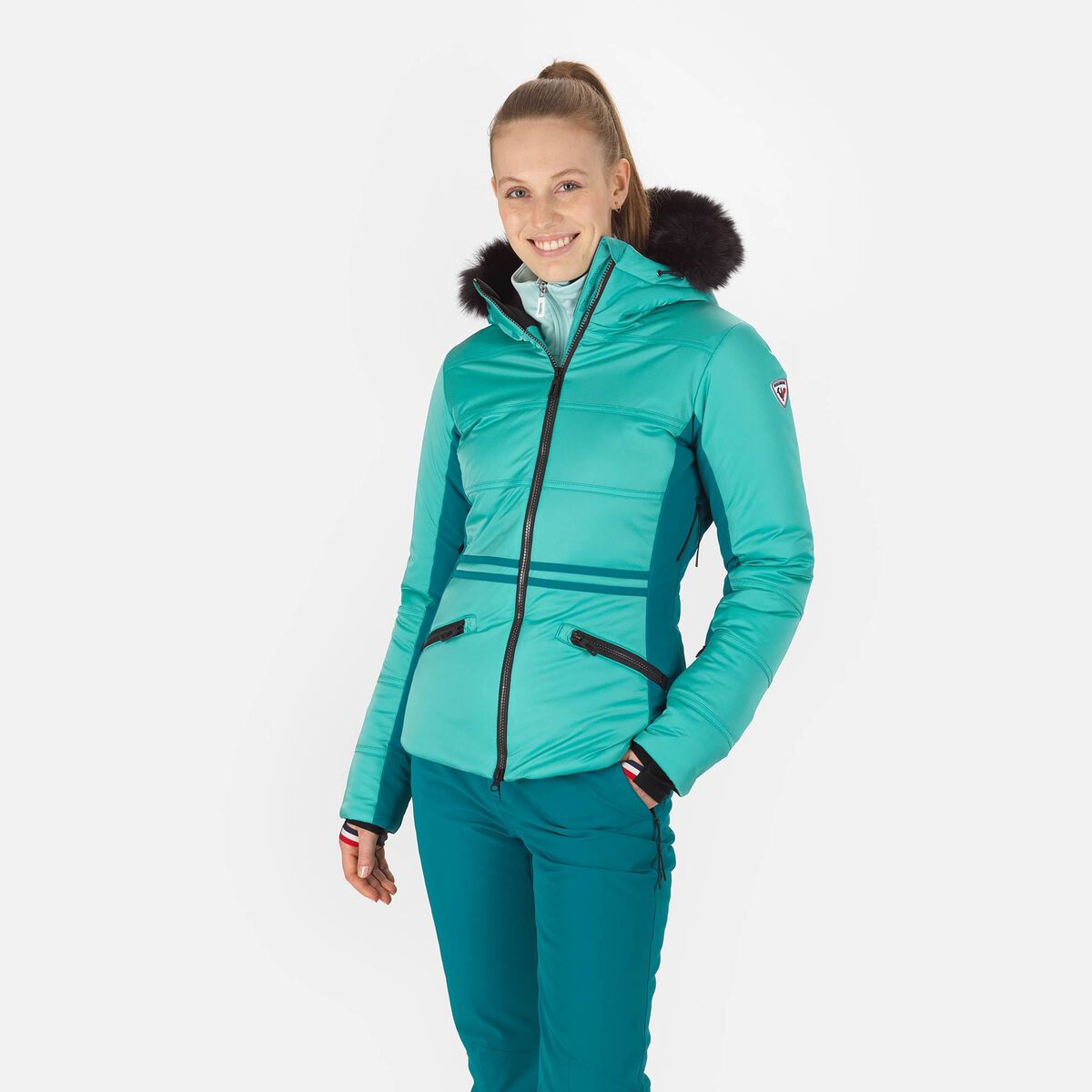 Rossignol Women's ROC Ski Jacket Blue