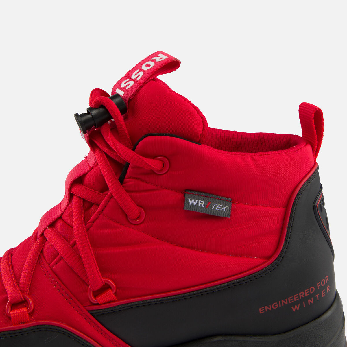 Unisex Resort Waterproof Red Apres Ski Boots