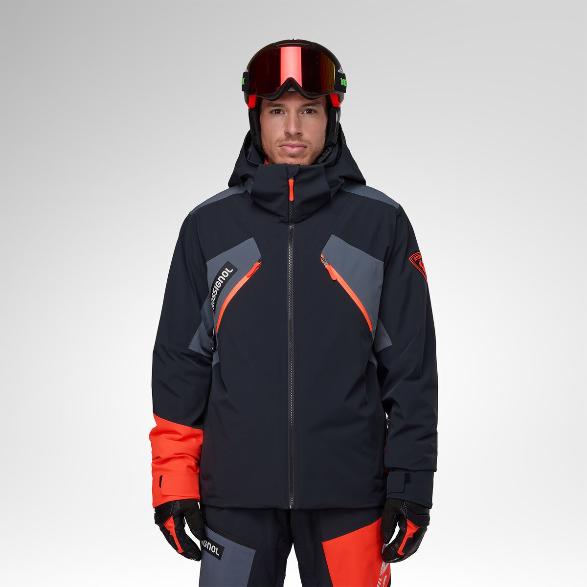 Rossignol Men's Hero 4WS Insulated Ski Jacket Black