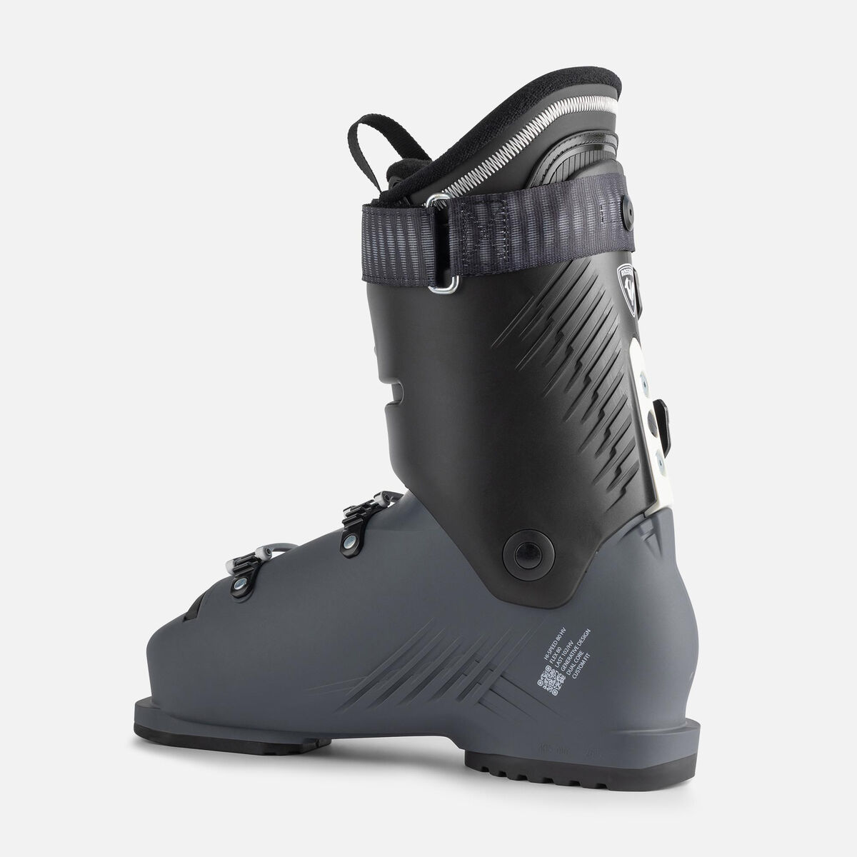 Rossignol Men's On Piste Ski Boots HI-Speed 80 HV Grey
