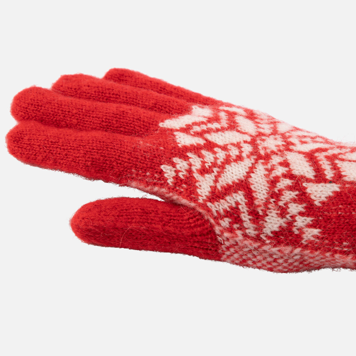 Rossignol Women's Snowflake Gloves Red
