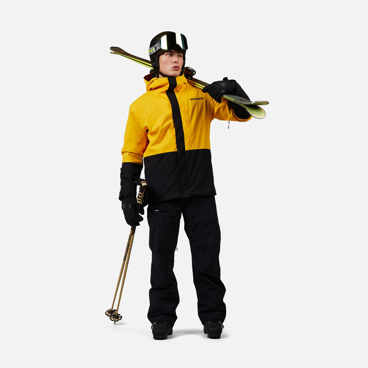 Rossignol Men's Outerlimits Insulated Bib Pants Black