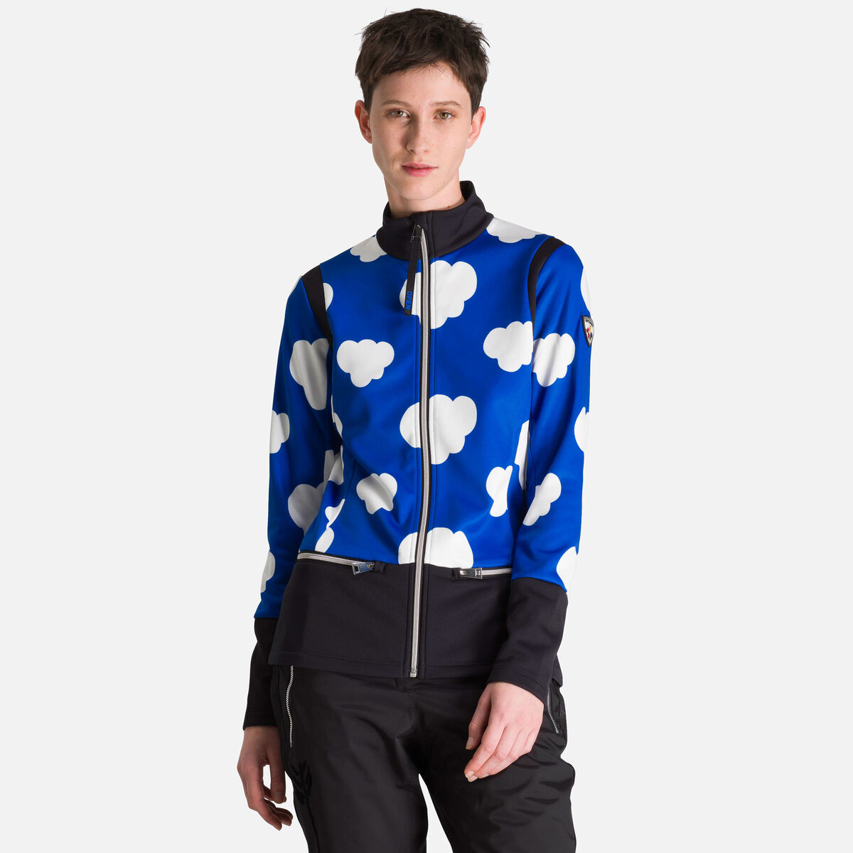 Rossignol JCC Women's Climi Printed Jacket Blue