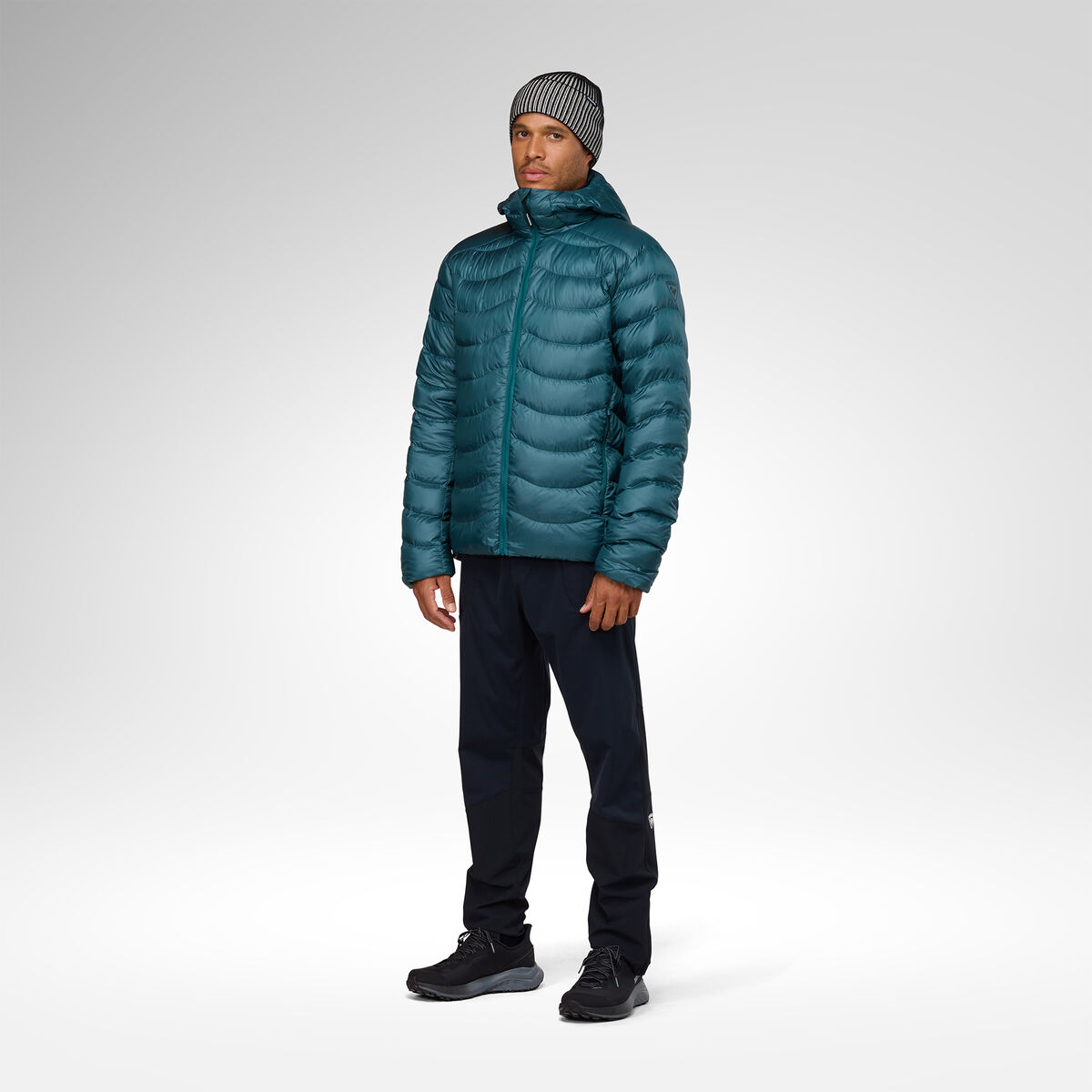 Rossignol Men's Verok Down Hoodie Jacket Blue