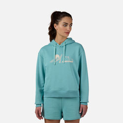 Rossignol Women's Waterfall Hoodie Sweatshirt Blue