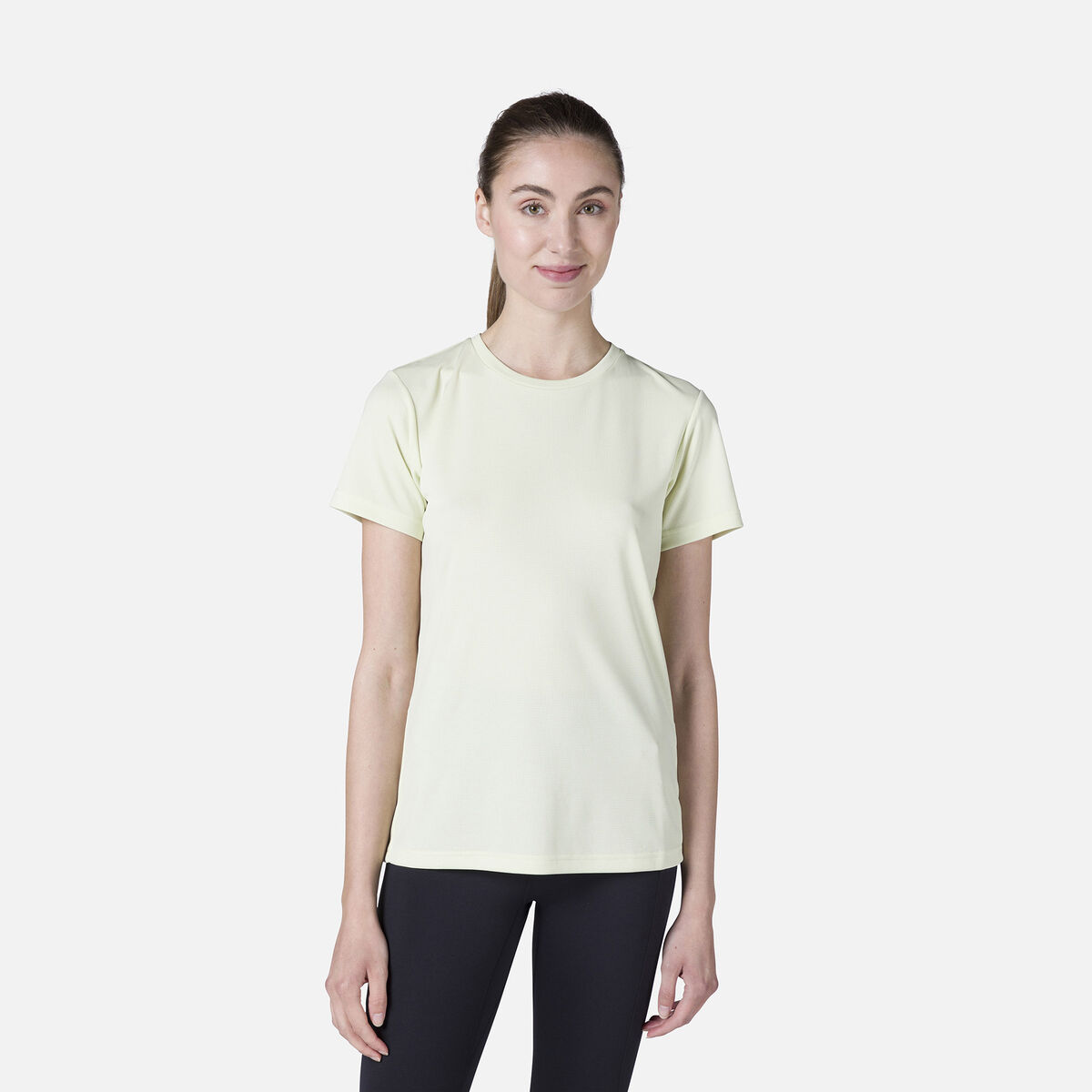 Rossignol Women's Plain Hiking Tee Yellow