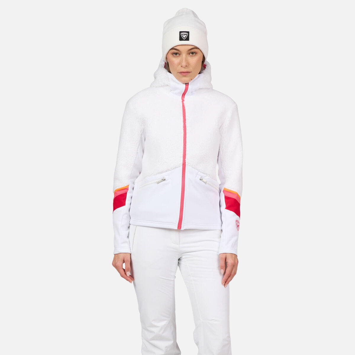 Rossignol Veste en polaire zipp&eacute;e &agrave; capuche femme Wispile [Ljava.lang.Object;@5e11b7a0