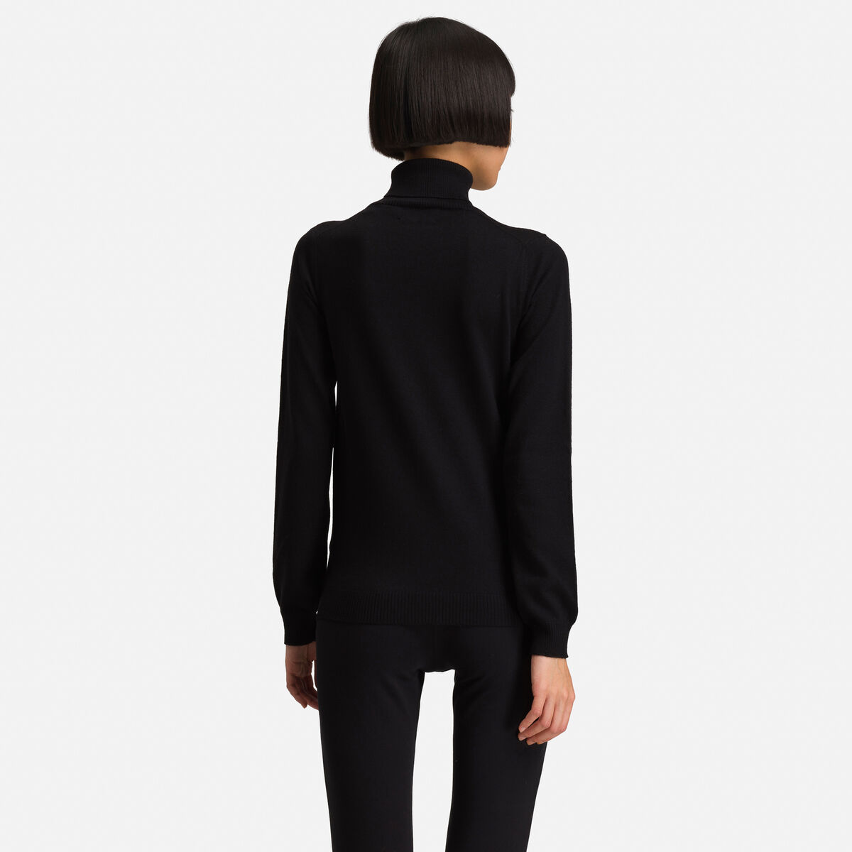 Rossignol Pull col roul&eacute; Classic Femme Black