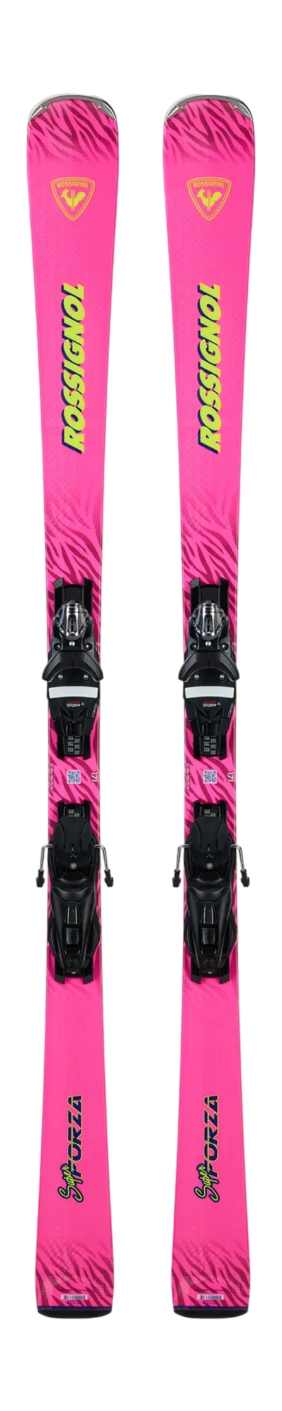 Rossignol SUPER FORZA PINK ALPINE SKIS Pink/Purple
