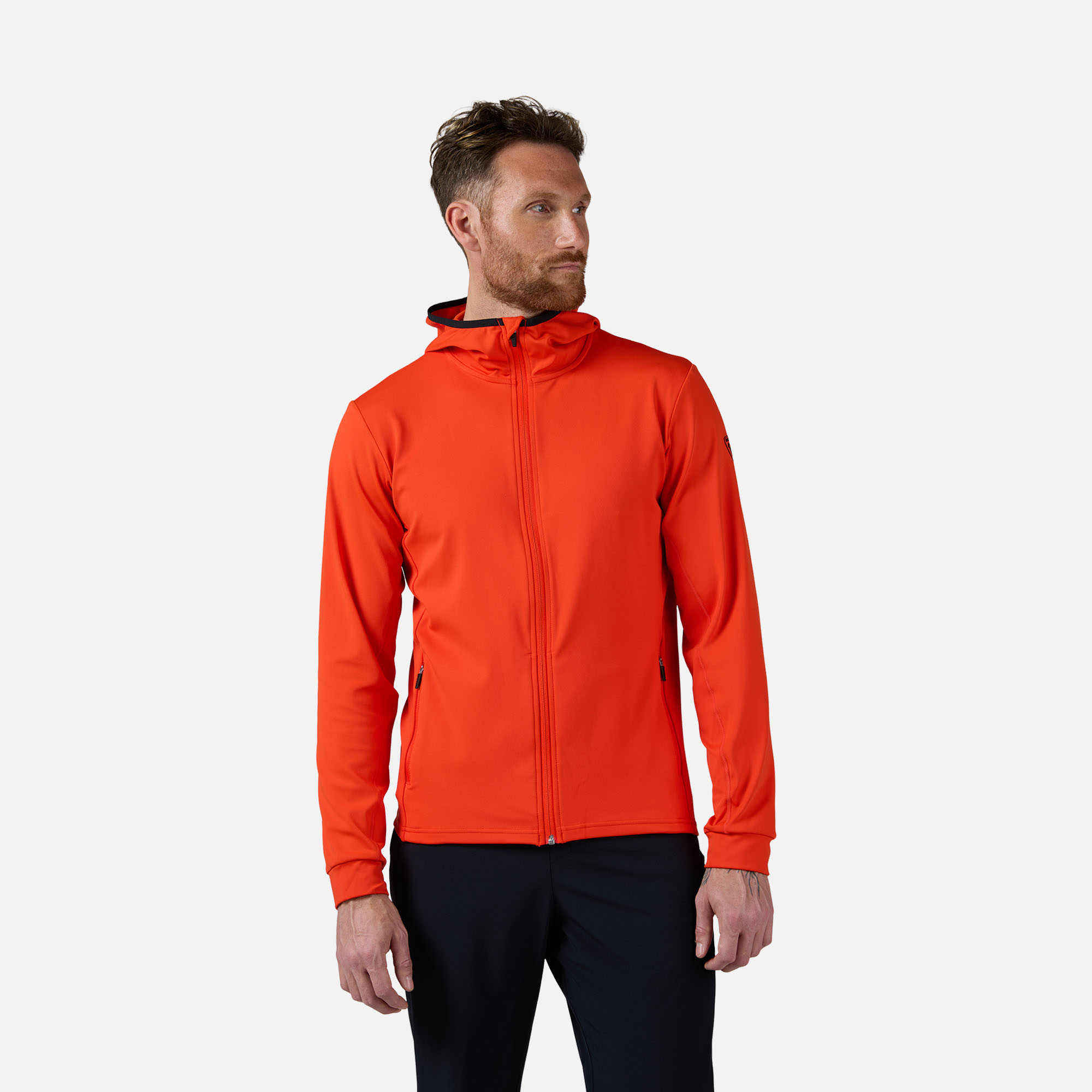 Rossignol Strato Intermedio Stretch Full-zip Con Cappuccio Uomo