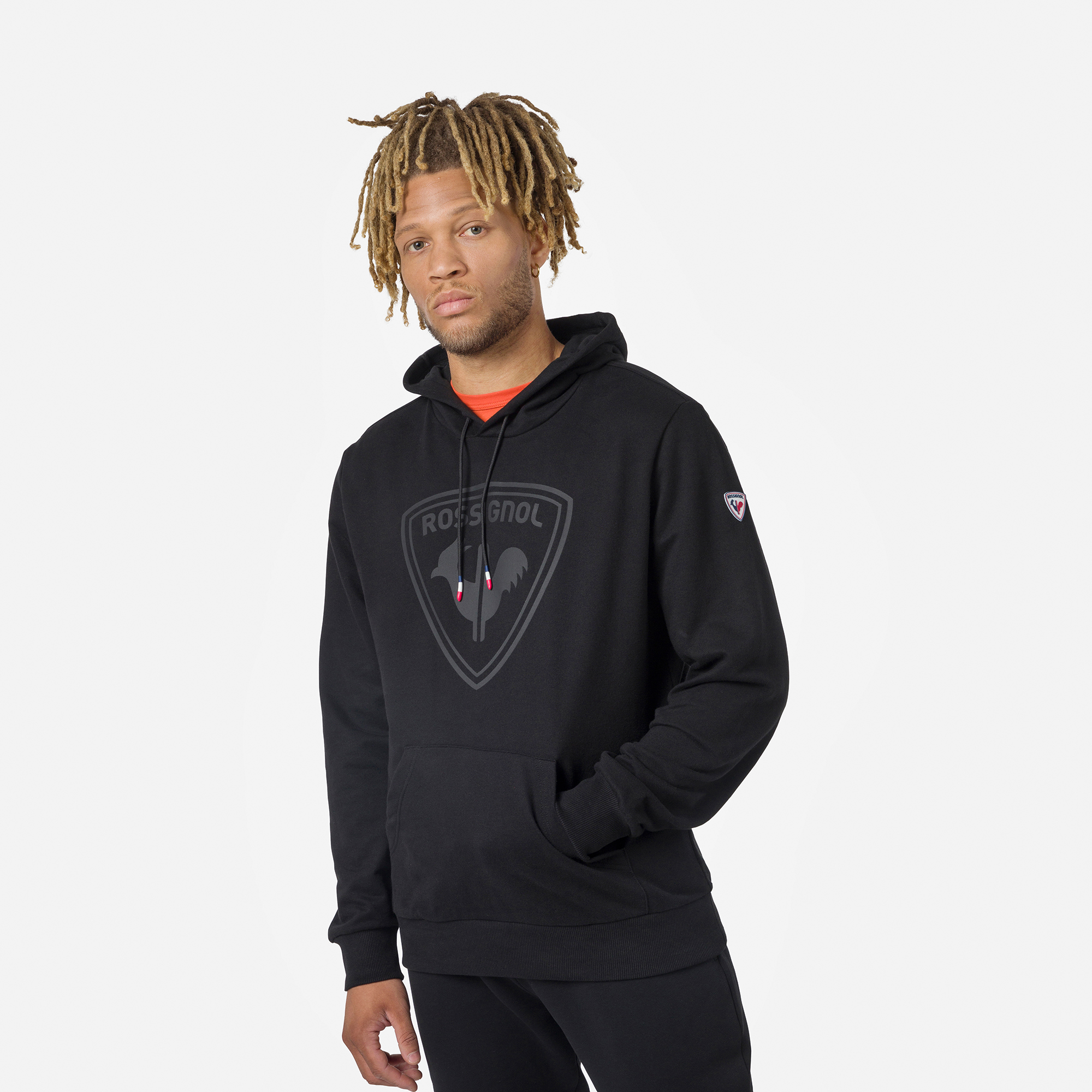 Rossignol Herrensweatshirt Aus Baumwolle Mit Kapuze Und Logo