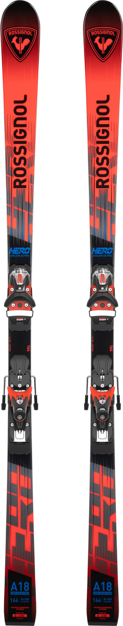 Unisex's Racing Skis HERO ATHLETE GS PRO 126-171 R21 PRO Rossignol Unisex's Racing Skis HERO ATHLETE GS PRO 126-171 R21 PRO