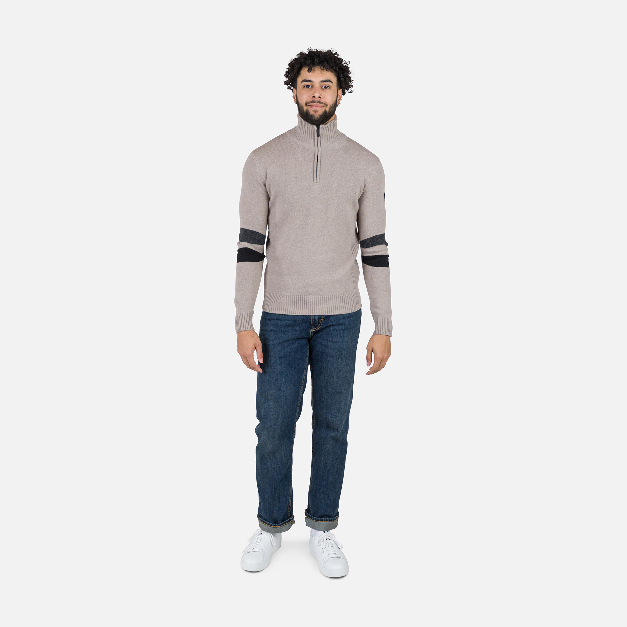 Men's Signature Half-Zip Knit Sweater